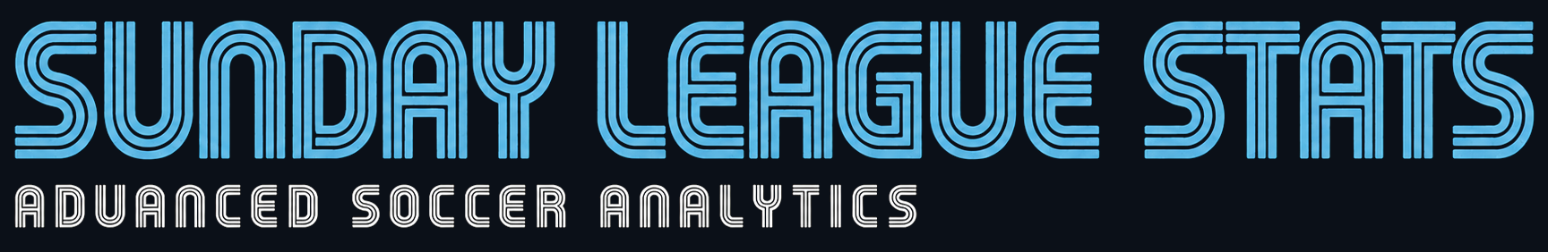 Sunday League Stats - Advanced Soccer Analytics